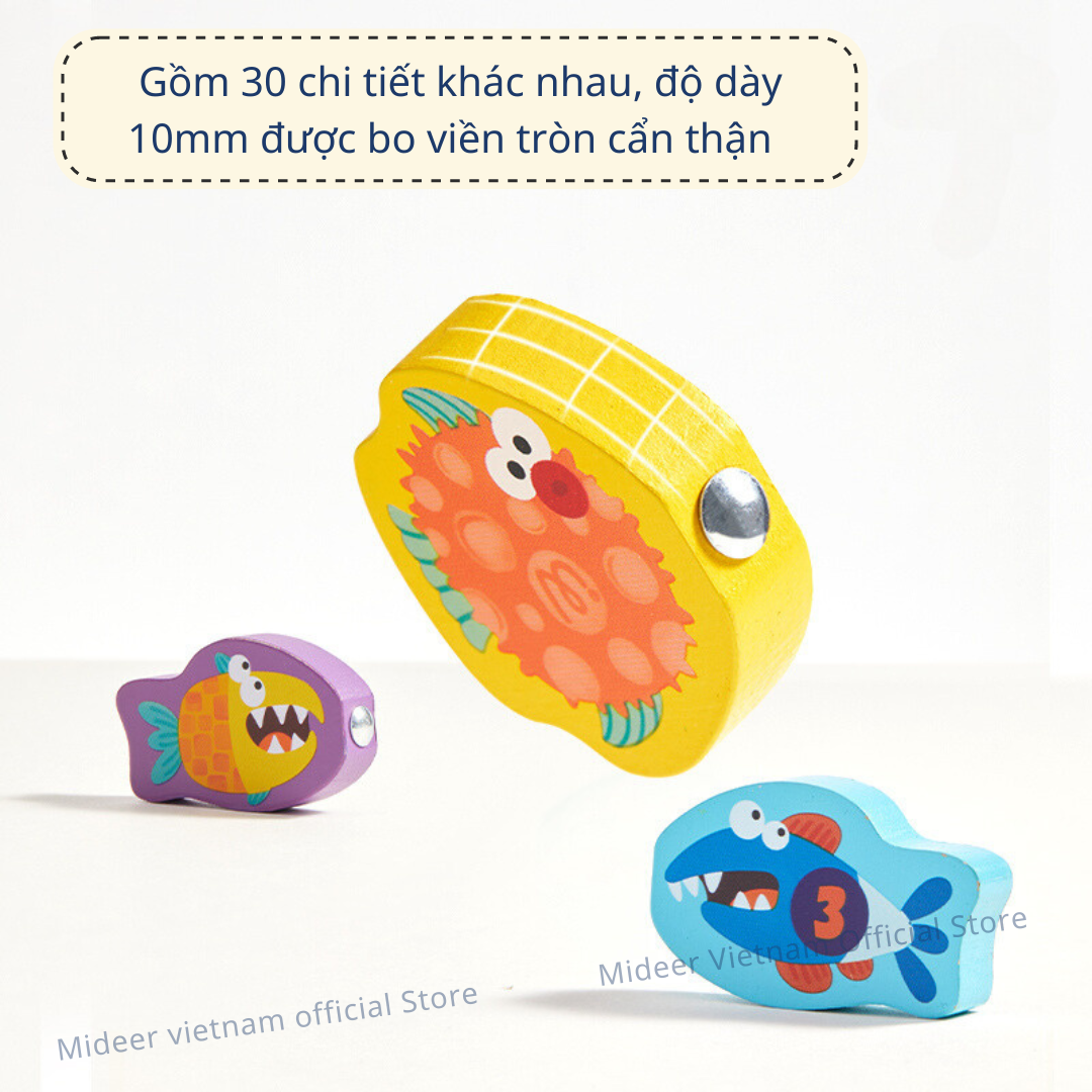 Đồ chơi gỗ câu cá Mideer (3)