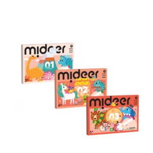 Giấy Gấp Thủ Công Tô Màu 3 Cấp Độ Mideer Brain Gamebook
