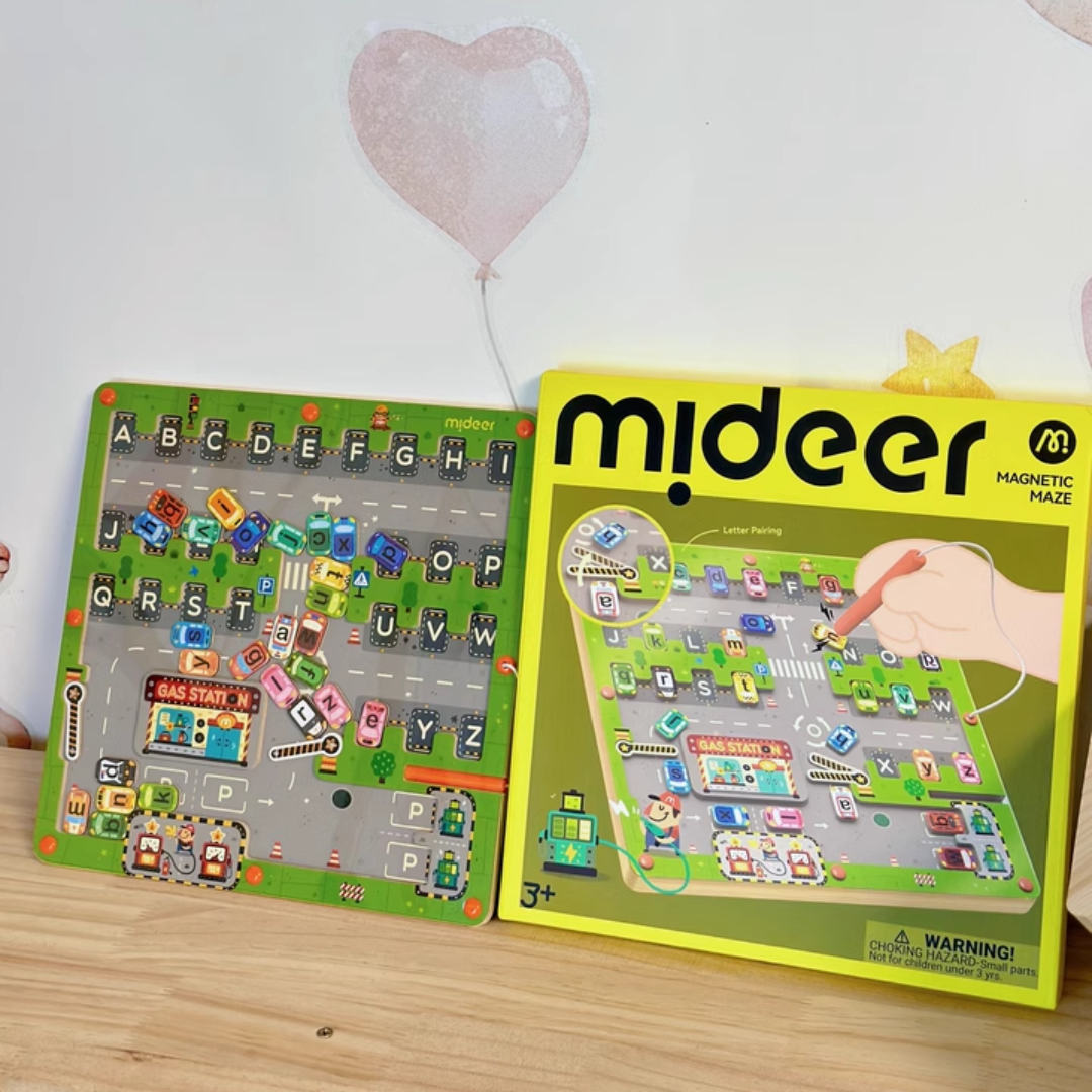 bảng mê cung chữ cái Mideer