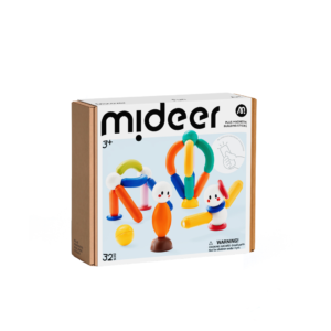 Đồ chơi nam châm xếp hình Mideer Growth PLUS Magnetic Building Sticks 3+