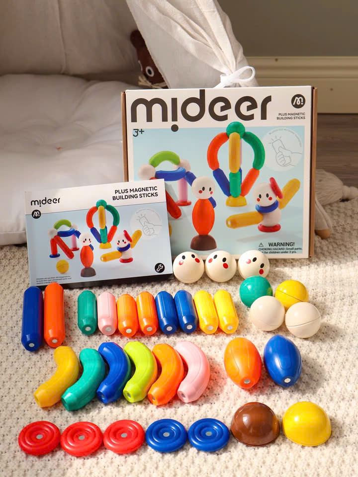 Đồ chơi nam châm xếp hình Mideer 