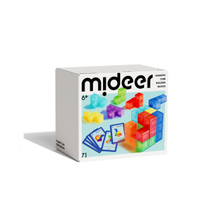 Đồ chơi khối rubik nam châm Mideer Magnetic Cube Building Blocks 6+