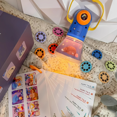 Đèn pin chiếu hình cổ tích Mideer Kid Storybook Torch